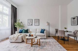Immobilie mieten in Schillerstraße 96, 10625 Charlottenburg, Möblierte 2-Zi.-Altbauwohnung mit Balkon in Charlottenburg