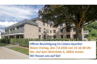 Penthouse kaufen in 28832 Achim, Großzügige Neubauwohnung im Lieken-Quartier!