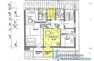 Wohnung mieten in 94447 Plattling, Möbliertes DG-Zimmer mit Kochnische zentrumsnah in Plattling