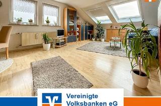 Wohnung kaufen in 71263 Weil der Stadt, Über den Dächern von Merklingen. Gut geschnittene Dachgeschosswohnung mit großer überdachter Terrasse