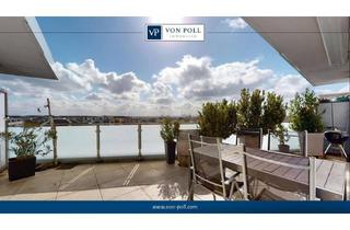 Penthouse kaufen in Skylineblick, 60438 Frankfurt, Skylineblick inklusive: Hochwertige Maisonette mit sonniger Dachterrasse