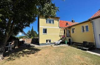 Doppelhaushälfte kaufen in 39167 Niederndodeleben, Hohe Börde - Doppelhaushälfte mit großen Garten in Irxleben zu verkaufen