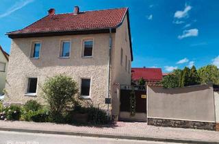 Haus kaufen in 99638 Kindelbrück, Kindelbrück - Wohnhaus mit barrierefreier Einliegerwohnung, Neubau-Halle (2025)