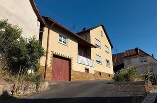 Haus kaufen in 97980 Bad Mergentheim, Bad Mergentheim - ? Freistehendes Zweifamilienhaus mit Scheune und Gärten -Dainbach