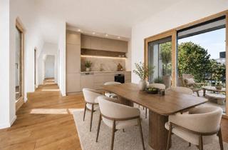 Wohnung kaufen in 80805 Schwabing-Freimann, Wohnensemble am Englischen Garten – Dachterrassenwohnung