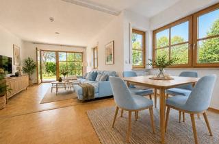 Wohnung kaufen in 83125 Eggstätt, Gartenfreude im Chiemgau – helle 2-Zimmer-Wohnung mit Garten, Tiefgarage und viel Natur