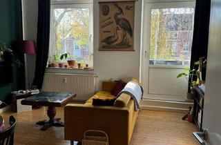 Wohnung kaufen in Frankenring 41, 47798 Stadtmitte, Für Altbaufans, freie Wohnung, Dielenboden, hohe Decken, 3 ZKDB