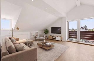 Wohnung kaufen in 82205 Gilching, 2-Zimmer-Dachgeschosswohnung mit Südwestbalkon und offenem Wohnkonzept in Gilching