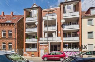 Wohnung kaufen in 30167 Nordstadt, Wohnen über zwei Etagen – helle Maisonettewohnung mit doppeltem Balkon-Genuss in der Nordstadt