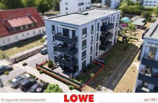 Wohnung kaufen in 14974 Ludwigsfelde, Solide vermietete, barrierearme 4-Raum Terrassen-ETW mit Gartenanteil und PKW-Stellplatz!!