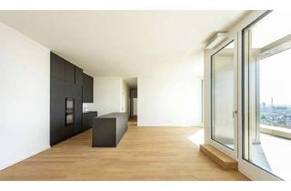 Penthouse mieten in Niedernhausener Straße 13, 60326 Gallus, Blick auf die Frankfurter Skyline – 3 Zimmer-Penthouse mit Dachterrasse
