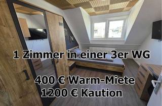 Wohnung mieten in Ringstr. 82, 66953 Pirmasens, ab sofort - WG Zimmer in Pirmasens Zentrum
