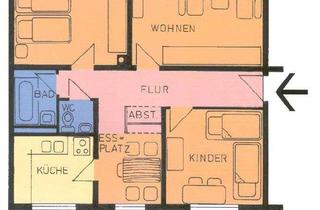 Wohnung mieten in Heinrich-Plett-Straße 74, 34132 Oberzwehren, Große 3-Zimmer Wohnung mit Loggia