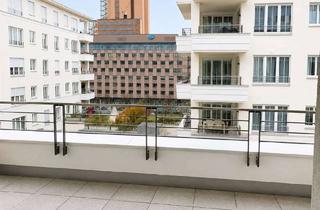 Wohnung mieten in Gabriele-Tergit-Promenade 17, 10963 Tiergarten, Exklusive 2-Zimmer-Wohnung mit großzügiger Loggia und hochwertigem Wohnkomfort nahe Potsdamer Platz