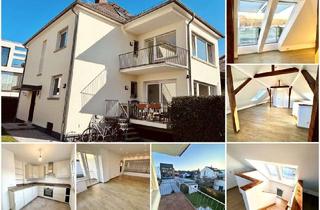 Wohnung mieten in 63165 Mühlheim, Hochwertig sanierte 4-Zimmer-Maisonette | 110 m² | 2 Bäder | Balkon | ruhige Lage an den Mainwiesen