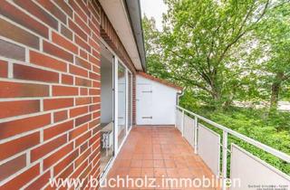 Wohnung mieten in 21244 Buchholz, Buchholz - fußläufig zum Bahnhof - mit Balkon und PKW-Stellplatz