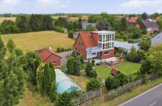 Haus kaufen in 38176 Wendeburg, Exklusive Feldrandlage: Umfassend modernisiertes Zweifamilienhaus in Meerdorf