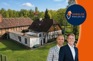 Einfamilienhaus kaufen in 39387 Hornhausen, Idyllisches Einfamilienhaus mit Hof, Garten und Gestaltungspotenzial in Hornhausen