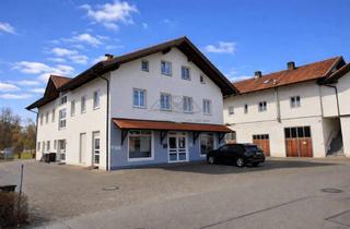 Mehrfamilienhaus kaufen in 83342 Tacherting, Renditeobjekt: 2 Mehrfamilienhäuser, 6 Wohnungen, 3 Gewerbeeinheiten + Baulandoption