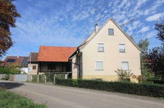 Haus kaufen in 74363 Güglingen, Wohnen im Grünen - EFH inkl. Schuppen mit eigenem Garten in Güglingen