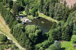 Grundstück zu kaufen in 09380 Thalheim, Zauberhaftes, großes Gartengrundstück (7.245 m²) mit großem Badeteich (~ 1.900 m²) in Thalheim