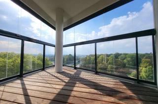 Immobilie mieten in Wittekindstraße 36-38, 44139 Dortmund, Außergewöhnliches 45 qm Studio-Apartment mit Wintergarten und Ausblick im Dortmunder Kreuzviertel