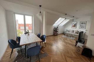 Immobilie mieten in Maybachufer, 12047 Neukölln, Sonnige 77 m² Dachgeschosswohnung mit Terrasse nahe Maybachufer - möbliert, zur Zwischenmiete