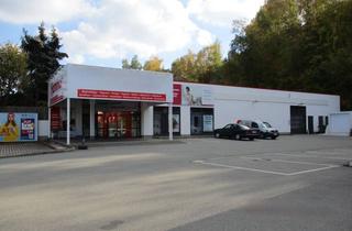 Gewerbeimmobilie mieten in Auer Sraße 42, 08301 Bad Schlema, Einkaufsmarkt an frequentierter Bundesstraße