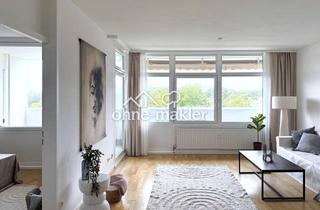 Wohnung kaufen in 65199 Wiesbaden, *PROVISIONSFREI* Stilvoll modernisierte 2-Zimmer-Wohnung mit traumhaftem Blick & großem Sonnenbalkon