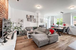 Wohnung kaufen in 50181 Bedburg, Historischer Charme trifft moderne Wohnqualität Bezugsfreie 3-Zimmer-Gartenwohnung
