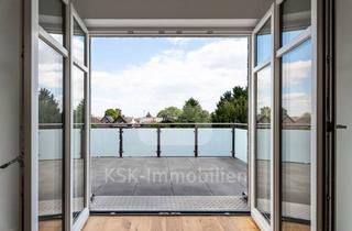 Wohnung kaufen in 50181 Bedburg, Historisches Ambiente mit modernem Komfort Bezugsfreie 2-Zimmer-Dachgeschosswohnung