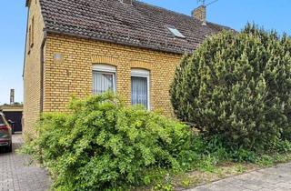 Doppelhaushälfte kaufen in 06895 Zahna-Elster, Ideal für kleine Familien - Doppelhaushälfte mit 5 Zimmern und Naturblick für Macher in Zahna
