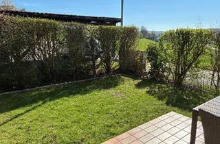 Wohnung kaufen in 94501 Aldersbach, Aldersbach - Helle 3-Zimmer Erdgeschosswohnung mit Terrasse, Garten und Carp.