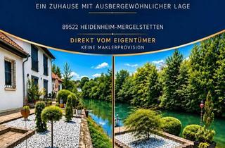Haus kaufen in 89522 Heidenheim, Heidenheim an der Brenz - Wohnhaus direkt an der Brenz | 185 m² | 8 Zimmer | Privatverkauf