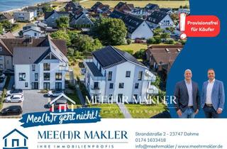 Wohnung kaufen in Leuchtturmstraße 12a Whg 4, 23747 Dahme, Meerblick inklusive – Exklusive Neubauwohnung mit zwei Balkonen an der Ostsee