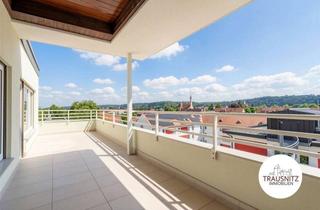 Wohnung kaufen in 84034 Nikola, Stadtnah wohnen, weit blicken: 4-Zimmer-Wohnung mit sonniger Terrasse
