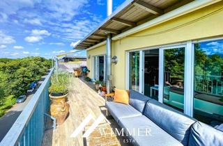 Penthouse kaufen in Schuhmannstrasse, 83059 Kolbermoor, Penthouse nahe der Spinnerei – Alpenblick, Dachterrasse & Whirlpool