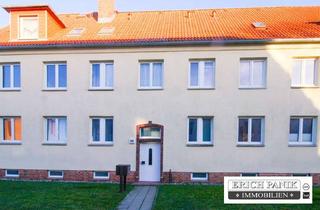 Wohnung kaufen in 18311 Ribnitz-Damgarten, 3 Zimmer Erdgeschosswohnung mit Keller und Gartenparzelle in Ribnitz-Damgarten