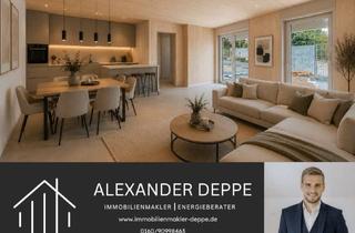 Wohnung kaufen in Parkstraße 11, 31812 Bad Pyrmont, Morgensonne und Hauptalleeblick: Moderne Dreizimmerwohnung mit Terrasse
