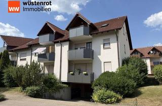 Wohnung kaufen in 74405 Gaildorf, Wohnen in Stadtnähe – gepflegte 3-Zimmer-Wohnung mit Tiefgaragenstellplatz