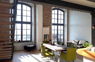 Loft kaufen in Spinnereiinsel 3d, 83059 Kolbermoor, Wohnen mit Weitblick: außergewöhnliches Loft im Industriedenkmal mit Alpenpanorama