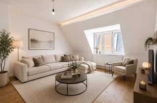 Wohnung mieten in Barbiergasse 15, 90443 Gostenhof, Modernes Wohnen im Dachgeschoss – sanierte 2-Zimmer-Wohnung in zentraler Lage