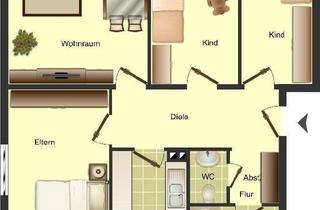 Wohnung mieten in Cusanushof 10, 41812 Erkelenz, Ab sofort! 4-Zimmer-Wohnung in Erkelenz Zentrum