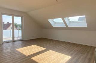 Wohnung mieten in Glatzer Straße 15, 49086 Darum, Erstbezug: Moderne 2 - Zimmer - Dachgeschosswohnung mit Balkon & Stellplatz