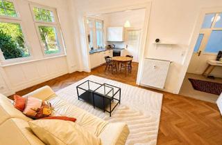 Wohnung mieten in 60318 Nordend-West, Nordend STIL-Altbau, PARKETT, EBK, Garten - voll möbliert!