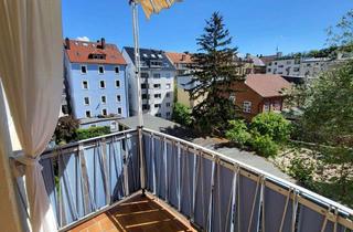 Wohnung mieten in Gutenbergstraße 51, 70176 West, Erstklassige 3-Zimmer-Wohnung mit Balkon, EBK und Klimaanlage in Stuttgart-West