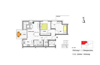 Wohnung mieten in Hauptstraße 65, 73072 Donzdorf, 3 Zimmer mit Wohnberechtigungsschein ab Bj. 2009