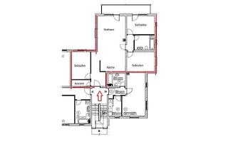 Wohnung mieten in 01917 Kamenz, 4 Zimmer Erdgeschoss- Wohnung mit Balkon und Stellplatz!