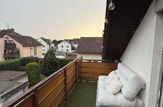 Wohnung mieten in 63179 Obertshausen, 2‑Zimmer‑DG‑Wohnung mit Balkon Top‑Anbindung nach Frankfurt
