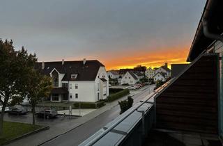 Wohnung mieten in Ludwigstraße, 89415 Lauingen, Helle Dachterrassen-Wohnung im Zentrum: 3 Zimmer, Aufzug, TG-Stellplatz